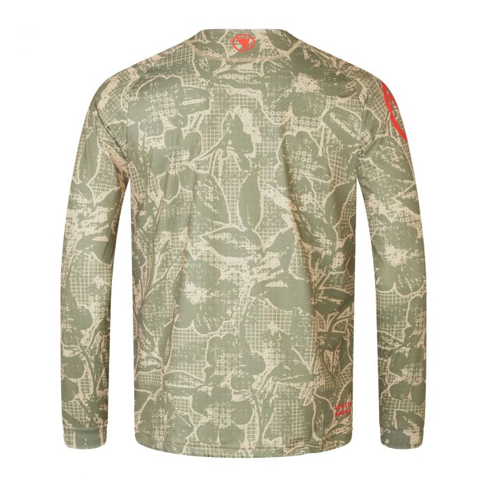 Endura GRID FLORAL LTD PRINTED L/S TEE
