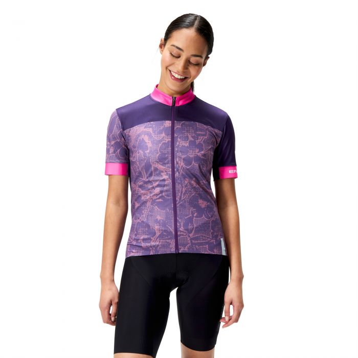 Endura FLORAL BLOCK WOMEN'S FS260 PRINT S/S JERSEY ni mez