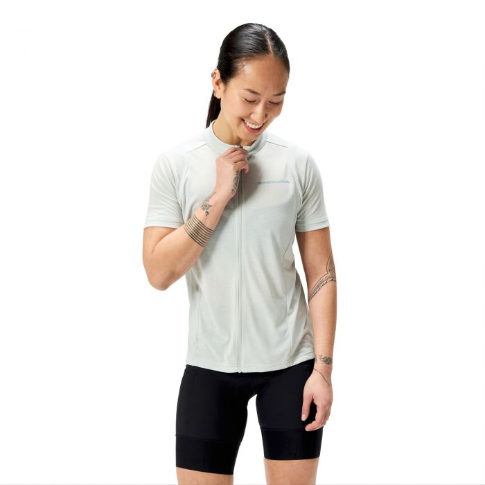Endura WOMEN'S LOOP S/S ZIPPED JERSEY ni mez