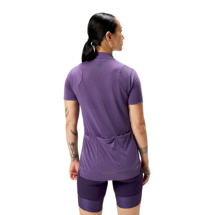 Endura WOMEN'S LOOP S/S ZIPPED JERSEY ni mez