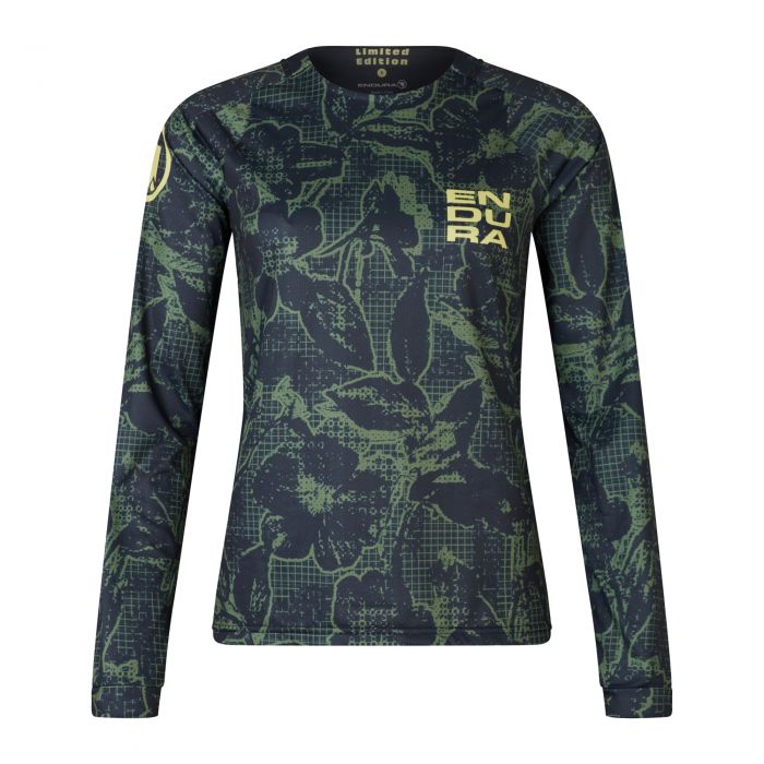 Endura FLORAL WOMEN'S LTD PRINTED L/S TEE ni mez