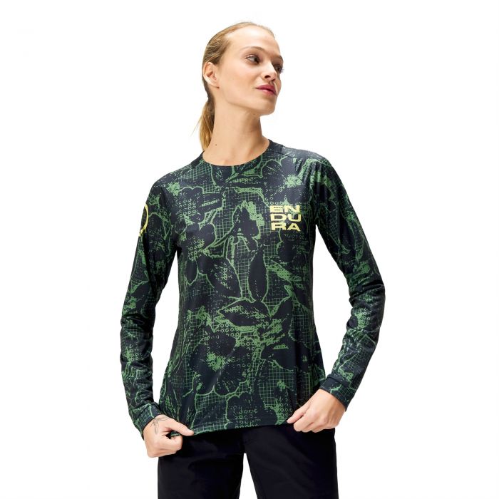 Endura FLORAL WOMEN'S LTD PRINTED L/S TEE ni mez
