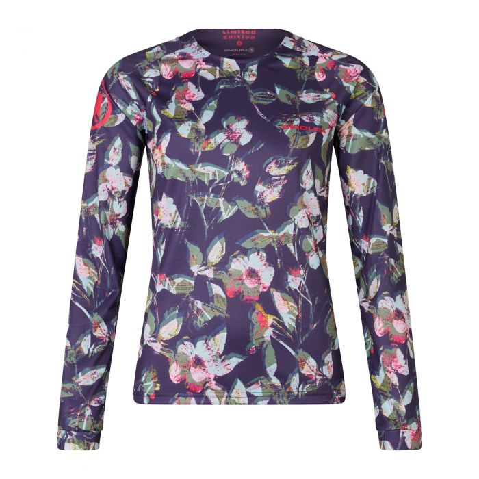 Endura FLORAL WOMEN'S LTD PRINTED L/S TEE ni mez