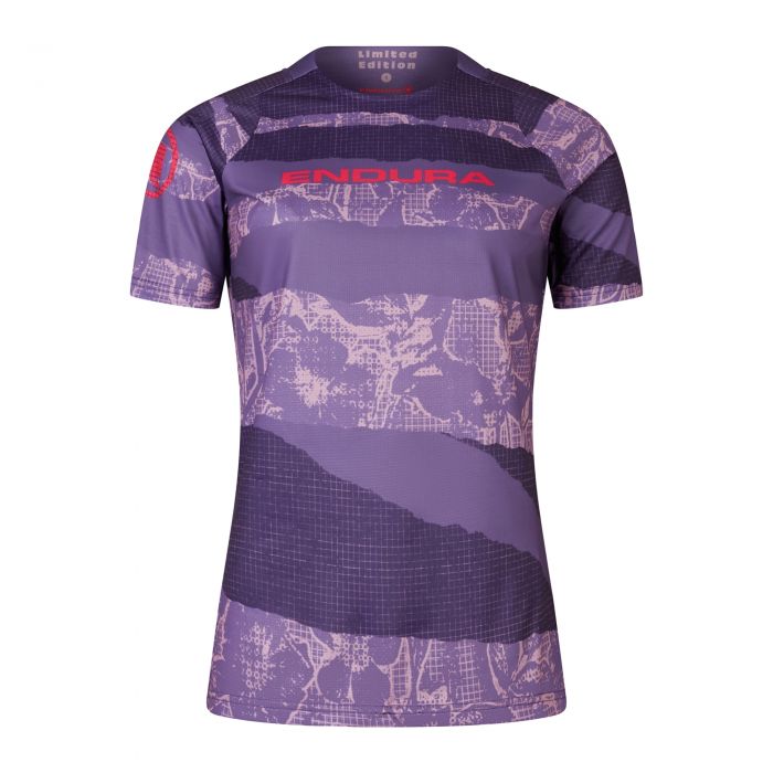 Endura PATCHWORK WOMEN'S LTD PRINTED S/S TEE ni mez