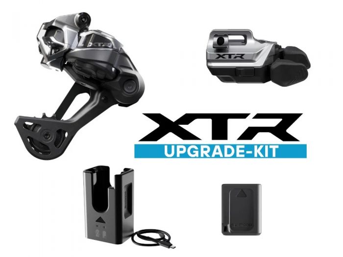 Shimano XTR Di2 UPGRADE SET hosszkanalas vltval I-Spec EV vltkarral