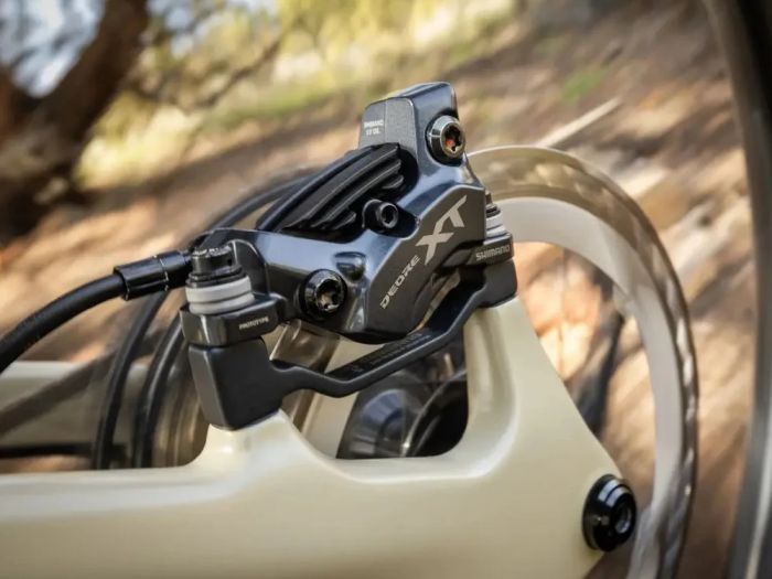 SHIMANO Deore XT ngy dugattys fkszett BL-M8200 + BR-M8220