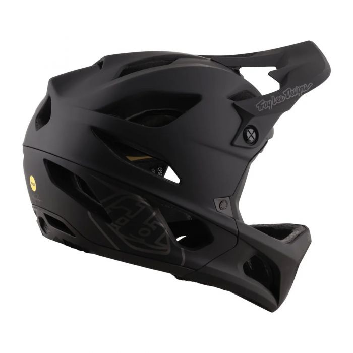 Troy Lee Design STAGE MIPS DRONE BLACK Full Face sisak