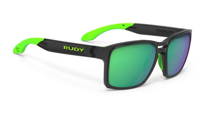 RUDY PROJECT SPINAIR 57 CRYSTAL GRAPHITE/POLAR 3FX HDR MULTILASER GREEN szemveg