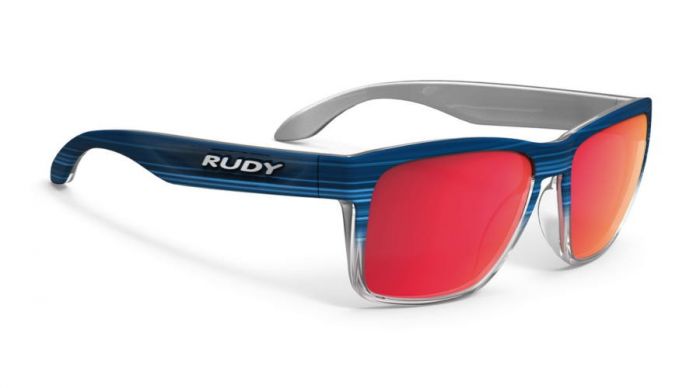 RUDY PROJECT SPINHAWK BLUE STREAKED/POLAR 3FX HDR MULTILASER RED szemveg