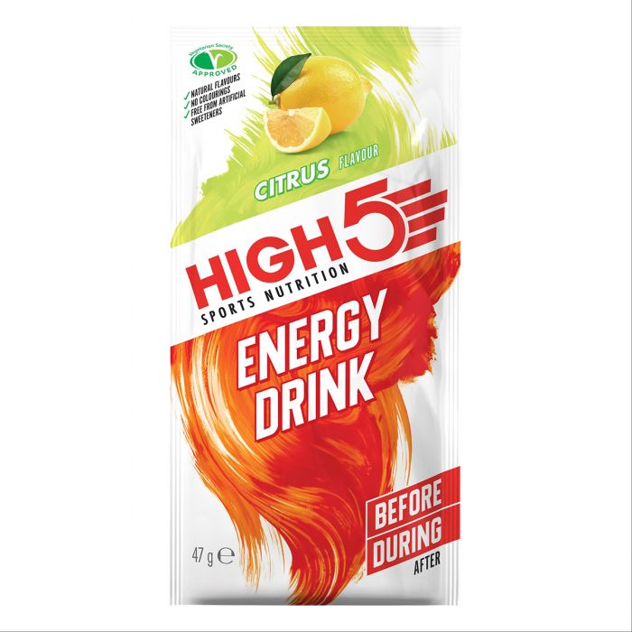 High5 4:1 Energy Drink + PROTEIN Citrom (12x47g)