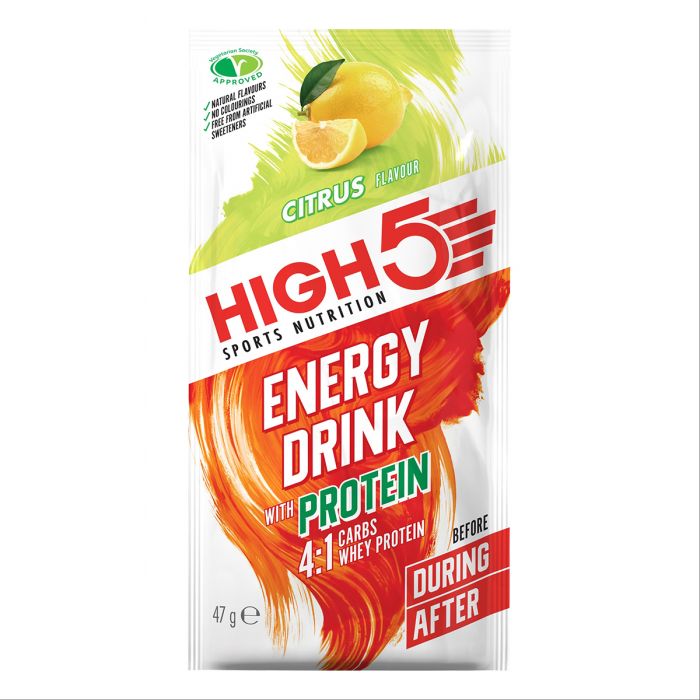 High5 4:1 Energy Drink + PROTEIN Citrus 47g