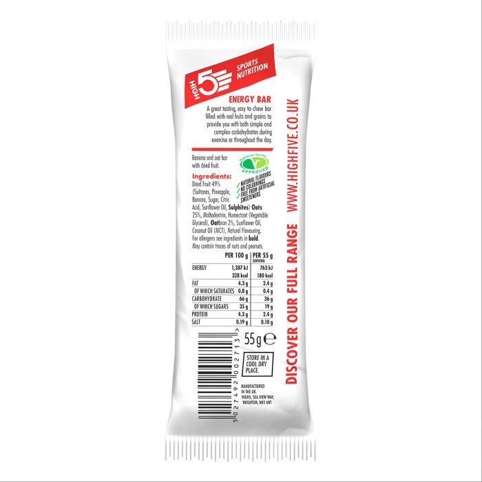 High5 Energy Bar Bann 55g