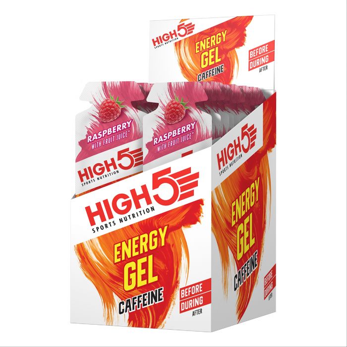 High5 Energy Gel Caffeine Mlna 20x40g (koffeines)