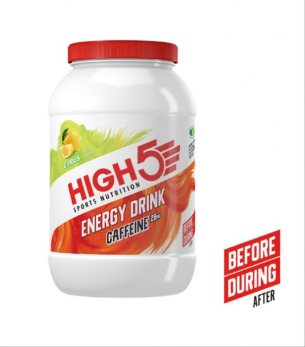 High5 2:1 Energy Drink Caffeine Citrom 2,2Kg (~50 Adag)