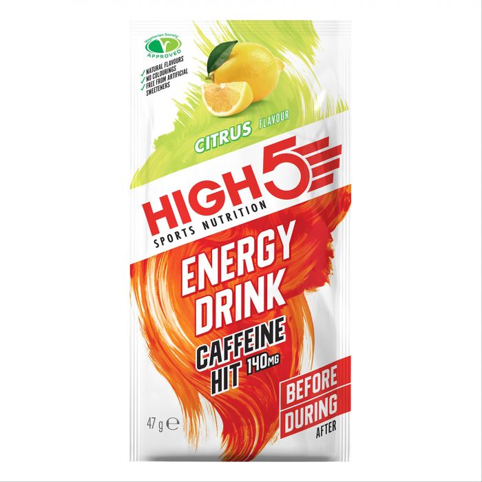 High5 Energy Drink Caffene HIT (EnergySource X'treme) 12x47g citrus