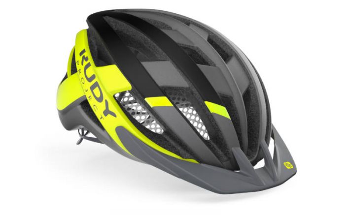 RUDY PROJECT VENGER CROSS TITANIUM/YELLOW FLUO buksisak