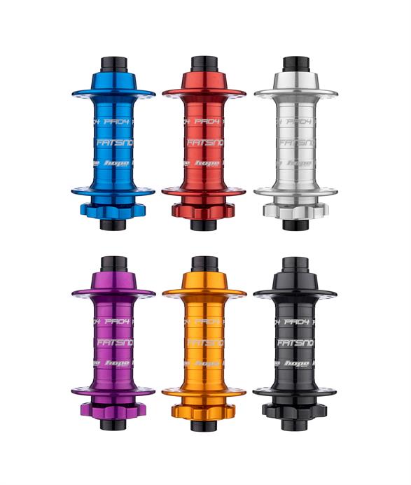 Hope Pro 4 Fatsno Fatbike piros els agy