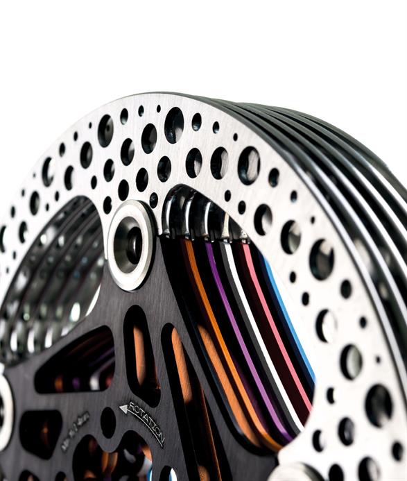 Hope Road Floating rotor 6 csavaros fekete