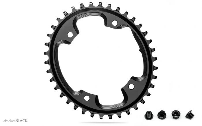 absoluteBLACK CX 1X OVAL 110/4 BCD narrow-wide 