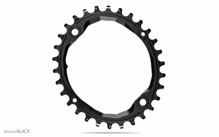 absoluteBLACK MTB OVAL 104/64BCD narrow-wide 