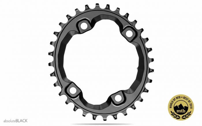 absoluteBLACK MTB OVAL Shimano 96BCD narrow-wide 
