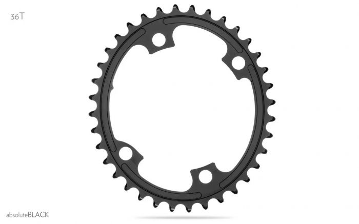 absoluteBLACK Orszgti OVAL Shimano 110/4 BCD lnctnyr