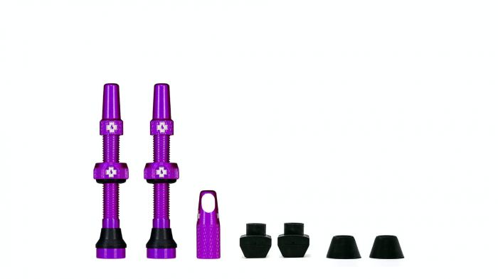 MUC-OFF TUBELESS SZELEP 44MM LILA