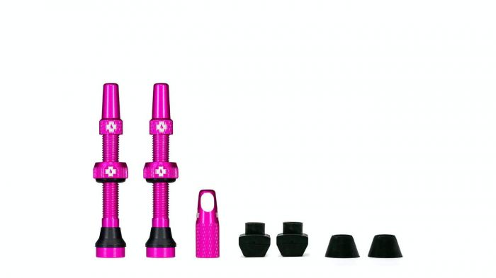 MUC-OFF TUBELESS SZELEP 44MM PINK