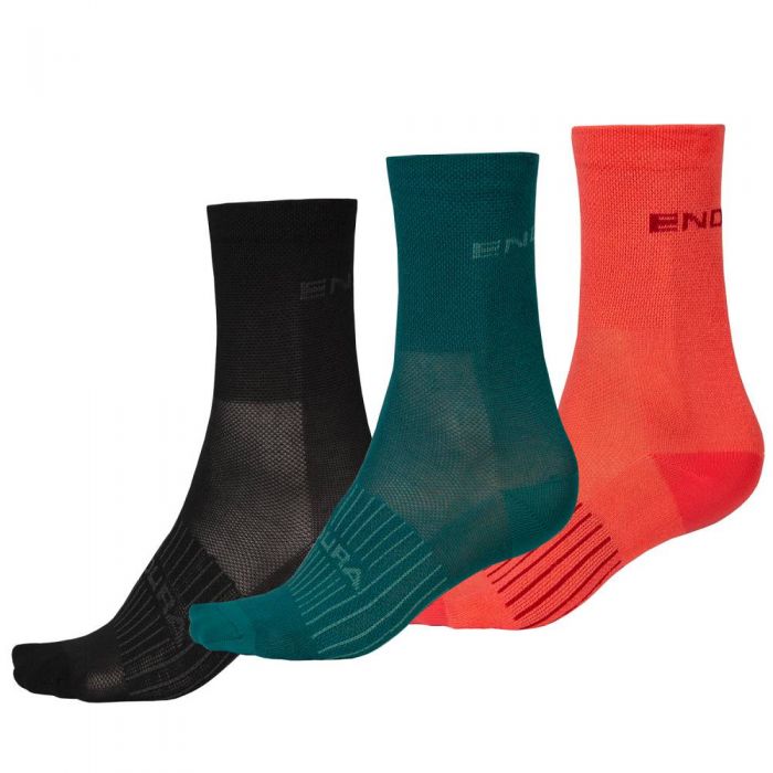 Endura WOMEN'S COOLMAX® RACE SOCK (3 pr) ni zokni