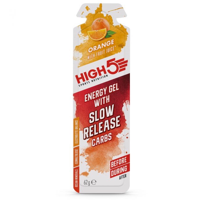 High5 Slow Release Energy Gel Narancs 62g