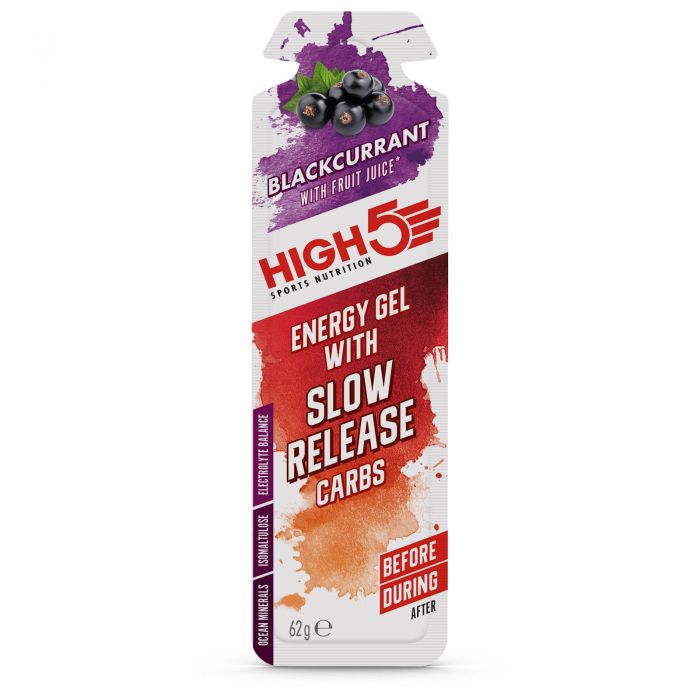 High5 Slow Release Energy Gel Feketeribizli 14x62g