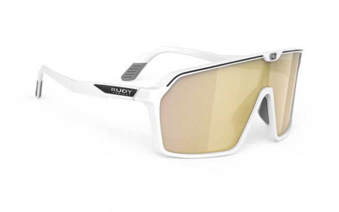 RUDY PROJECT SPINSHIELD WHITE/MULTILASER GOLD szemveg