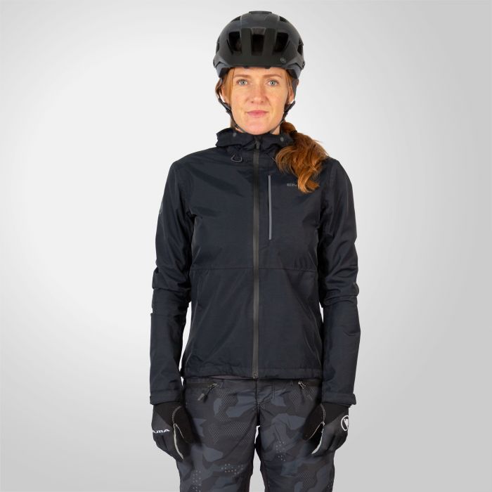 Endura Women's HUMMVEE WATERPROOF HOODED JACKET ni eskabt