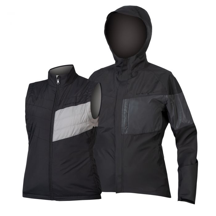 Endura WOMEN'S URBAN LUMINITE 3 IN 1 JACKET II ni eskabt