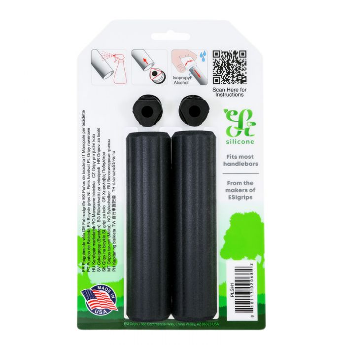 ESI Grips Plush Silicone Bicycle Grips